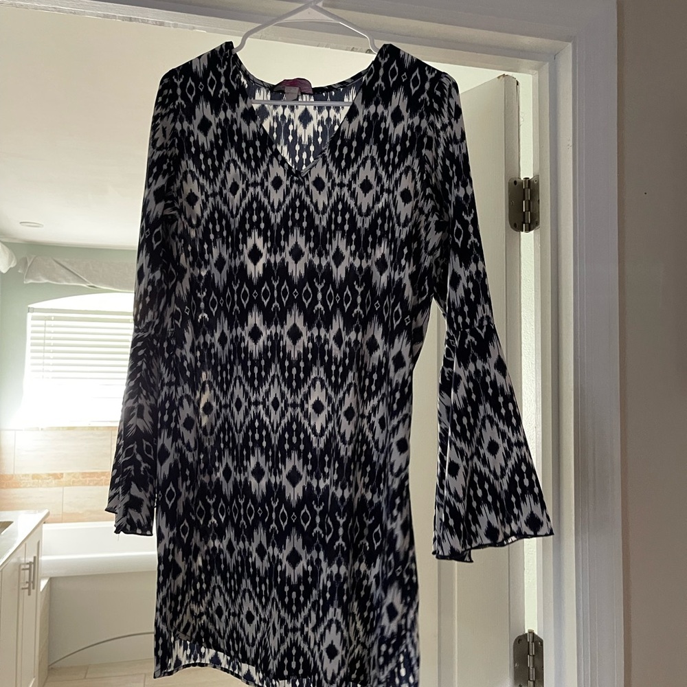 Navy & White dress